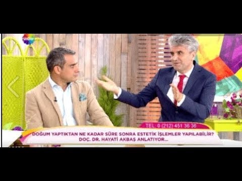 Doç. Dr. Hayati Akbaş - Estetik Ameliyatların Psikolojiye Etkisi Var mıdır? Show TV