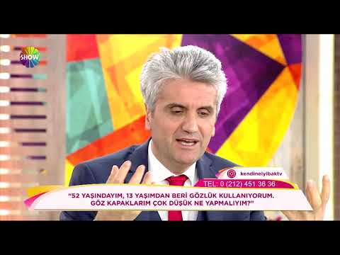 Doç. Dr. Hayati Akbaş - Göz kapağı estetiği en erken kaç yaşında yaptırılır? Show TV