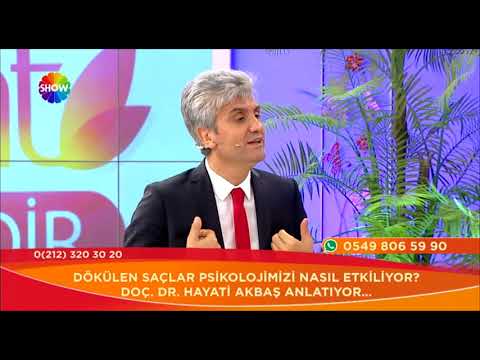 Doç. Dr. Hayati Akbaş-Saç Ekiminde Başarı Oranı Neye Bağlıdır?- Show Tv