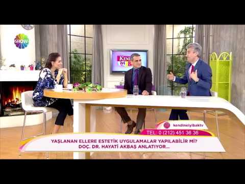 Doç. Dr. Hayati Akbaş - Yaşlı el görünümü ne demektir nasıl tedavi edilir? Show TV