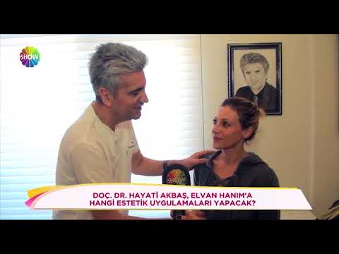 Doç.Dr. Hayati Akbaş Elvan Hanım’a yapacağı uygulamaları anlatıyor. Show TV