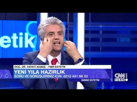 Doç.Dr. Hayati Akbaş- Yüzümüzün yaşlandığını nasıl anlarız? CNNTurk