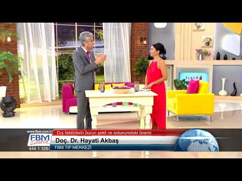 Doç.Dr.Hayati Akbaş-Dış faktörlerin burun şekli ve solunumdaki önemi-Show Tv