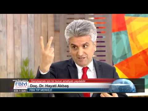 Doç.Dr.Hayati Akbaş - Gençleşmek için bir burun ameliyatı yapılabilir - Show Tv