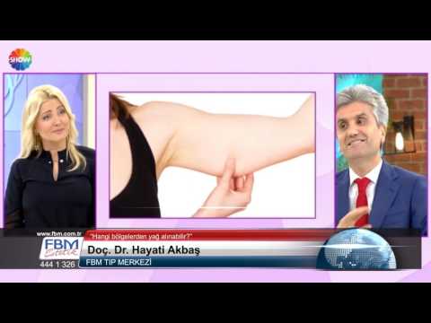 Doç.Dr.Hayati Akbaş -Hangi bölgelerden yağ alınabilir?- Show Tv