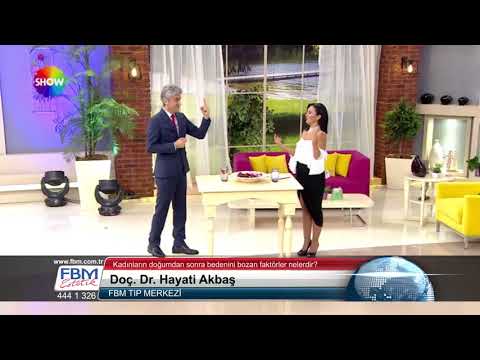 Doç.Dr.Hayati Akbaş-Kadınların doğumdan sonra bedenini bozan faktörler nelerdir?-Show Tv