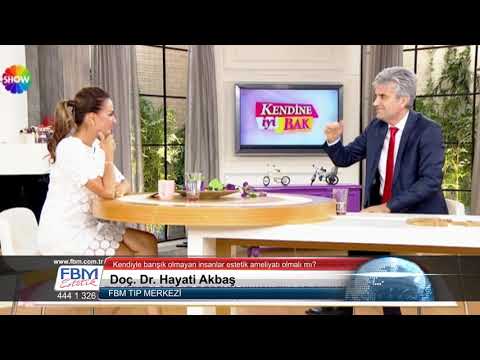 Doç.Dr.Hayati Akbaş-Kendiyle barışık olmayan insanlar estetik ameliyatı olmalı mı?-Show Tv
