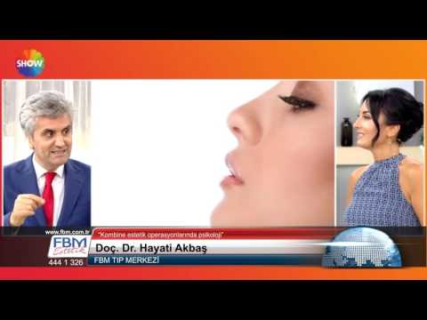 Doç.Dr.Hayati Akbaş-Kombine estetik operasyonlarında psikoloji-Show Tv