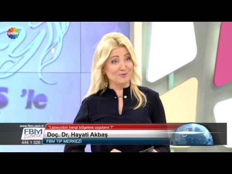 Doç.Dr.Hayati Akbaş -Liposuction hangi bölgelere uygulanır?- Show Tv