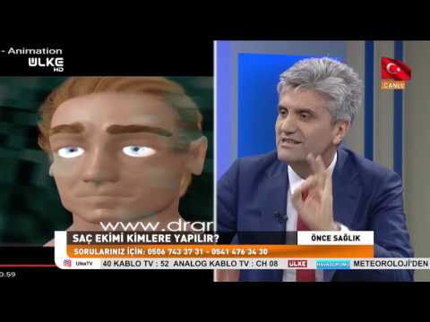 Doç.Dr.Hayati Akbaş ULKE Tv - Emel Akdağ ile Önce Sağlık Programında - Saç ekimi