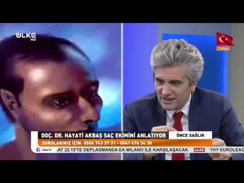 Doç.Dr.Hayati Akbaş ULKE Tv - Emel Akdağ ile Önce Sağlık-Saç Ekimi ve Burun Estetiği