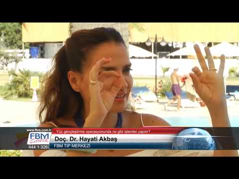 Doç.Dr.Hayati Akbaş-Yüz gençleştirme operasyonunda ne gibi işlemler yapılır?-Show Tv