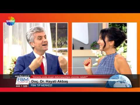 Doç.Dr.Hayati Akbaş-Zamanla yüzde oluşan deformasyonlara çözümler nelerdir?-Show Tv